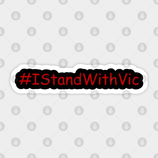 #IStandWithVic Sticker by MuseMints